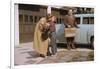 Mother and Son Saying Goodbye-William P. Gottlieb-Framed Photographic Print