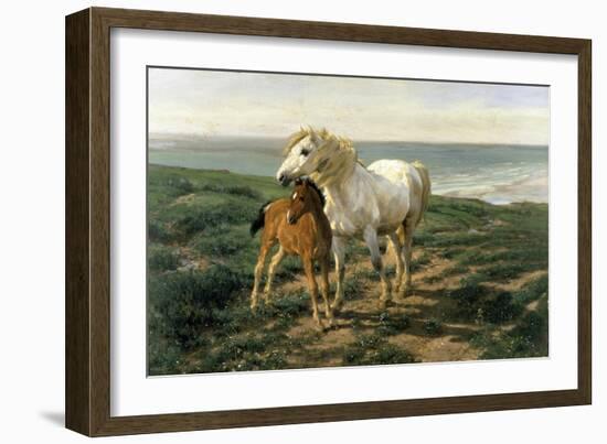 Mother and Son-Henry William Banks Davis-Framed Giclee Print