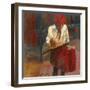 Mother and Son-Zhang Yong Xu-Framed Giclee Print