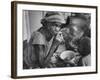 Mother and Starving Children Eating-Terence Spencer-Framed Photographic Print