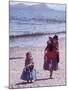 Mother and Two Children Holding Ball of Yarn, Andean Highlands of Bolivia-Bill Ray-Mounted Photographic Print