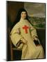 Mother Angelique Arnauld (1591-1661) Abbess of Port-Royal, 1654-Philippe De Champaigne-Mounted Giclee Print