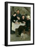 Mother Anthony's Tavern, 1866-Pierre-Auguste Renoir-Framed Giclee Print