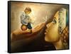 Mother Behold Your Child-Salaam Muhammad-Framed Stretched Canvas