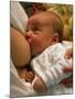 Mother Breast-feeding Her 3 Month Old Baby Boy-David Parker-Mounted Photographic Print