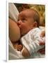 Mother Breast-feeding Her 3 Month Old Baby Boy-David Parker-Framed Photographic Print