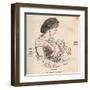 Mother Breastfeeding 19C-A. Demarle-Framed Art Print