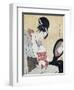 Mother Breastfeeding Her Son-null-Framed Giclee Print