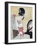 Mother Breastfeeding Her Son-null-Framed Giclee Print