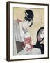 Mother Breastfeeding Her Son-null-Framed Giclee Print