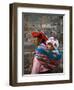 Mother Carries Her Child in Sling, Cusco, Peru-Jim Zuckerman-Framed Premium Photographic Print