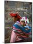 Mother Carries Her Child in Sling, Cusco, Peru-Jim Zuckerman-Mounted Premium Photographic Print