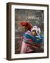 Mother Carries Her Child in Sling, Cusco, Peru-Jim Zuckerman-Framed Photographic Print