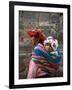 Mother Carries Her Child in Sling, Cusco, Peru-Jim Zuckerman-Framed Photographic Print