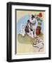 Mother Cat and Kittens-Judy Mastrangelo-Framed Giclee Print