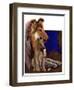 "Mother Collie and Pup,"July 15, 1933-Howard Van Dyck-Framed Giclee Print