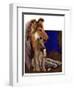 "Mother Collie and Pup,"July 15, 1933-Howard Van Dyck-Framed Giclee Print