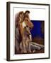 "Mother Collie and Pup,"July 15, 1933-Howard Van Dyck-Framed Giclee Print