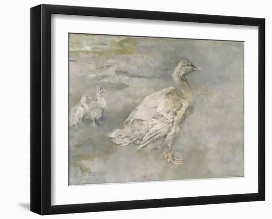 Mother Duck-Sir George Pirie-Framed Giclee Print