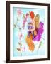Mother Fairy's Kiss-Judy Mastrangelo-Framed Giclee Print