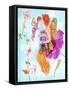 Mother Fairy's Kiss-Judy Mastrangelo-Framed Stretched Canvas