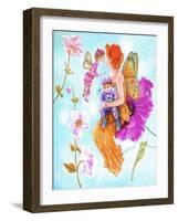 Mother Fairy's Kiss-Judy Mastrangelo-Framed Giclee Print