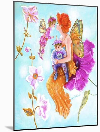 Mother Fairy's Kiss-Judy Mastrangelo-Mounted Giclee Print