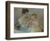 Mother Feeding Child, 1898-Mary Stevenson Cassatt-Framed Giclee Print