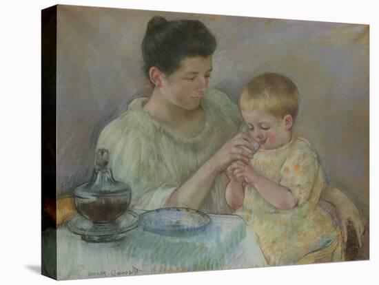 Mother Feeding Child, 1898-Mary Stevenson Cassatt-Stretched Canvas