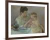 Mother Feeding Child, 1898-Mary Stevenson Cassatt-Framed Giclee Print