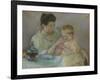 Mother Feeding Child, 1898-Mary Stevenson Cassatt-Framed Giclee Print