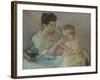 Mother Feeding Child, 1898-Mary Stevenson Cassatt-Framed Giclee Print