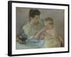 Mother Feeding Child, 1898-Mary Stevenson Cassatt-Framed Giclee Print