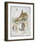 Mother Goose, 1913-Arthur Rackham-Framed Giclee Print