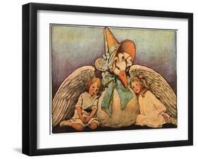 Mother Goose, 1914-Jessie Willcox-Smith-Framed Giclee Print