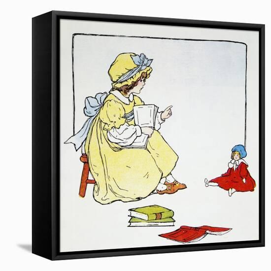 Mother Goose, 1916-Blanche Fisher Wright-Framed Stretched Canvas