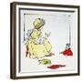 Mother Goose, 1916-Blanche Fisher Wright-Framed Giclee Print