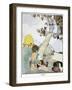 Mother Goose, 1916-Blanche Fisher Wright-Framed Giclee Print