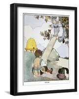 Mother Goose, 1916-Blanche Fisher Wright-Framed Giclee Print