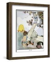 Mother Goose, 1916-Blanche Fisher Wright-Framed Giclee Print