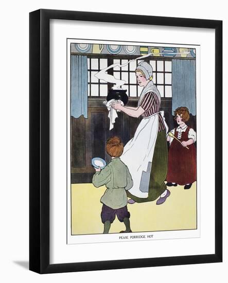 Mother Goose, 1916-Blanche Fisher Wright-Framed Giclee Print