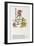 Mother Goose: Bo-Peep-Kate Greenaway-Framed Premium Giclee Print