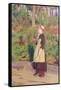 Mother Goose, C.1908-Thomas Cooper Gotch-Framed Stretched Canvas