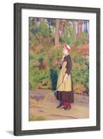 Mother Goose, C.1908-Thomas Cooper Gotch-Framed Giclee Print