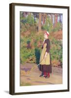 Mother Goose, C.1908-Thomas Cooper Gotch-Framed Giclee Print