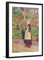 Mother Goose, C.1908-Thomas Cooper Gotch-Framed Giclee Print