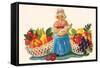 Mother Goose & Fruits-null-Framed Stretched Canvas