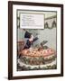 Mother Goose: Jack Horner-Frederick Richardson-Framed Giclee Print