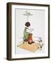 Mother Goose: Jack Horner-Blanche Fisher Wright-Framed Giclee Print