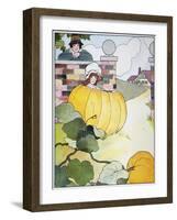 Mother Goose: Pumpkin-Blance Fisher Wright-Framed Giclee Print